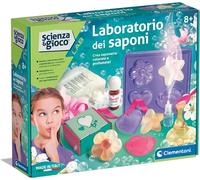Clementoni Laboratorio Dei Saponi Esperimenti per Bambini 8 Anni Versione In Ita