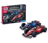 Clementoni Scienza e Gioco Laboratorio di Meccanica - Macchine da Corsa 2 in 1, Set Costruzioni Bambini 8+ Anni, Scopri i Principi dell'Ingegneria, Made in Italy, Lingua Italiana, 19429