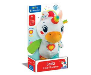 Clementoni - Laila Il Mio Unicorno Peluche Interattivo 6+M