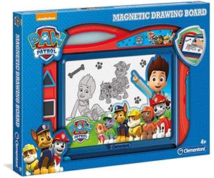 Clementoni Lavagna Magnetica Paw Patrol - Lavagna Cancellabile Con Tre Stampini, Bambini E Bambine Dai 4 Anni, Giochi Creativi E Stimolanti, Riutilizzabile All’Infinito, 15112