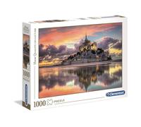 Clementoni-Le Magnifique Mont Saint-Michel Puzzle, 1000 Pezzi, Multicolore, 3936