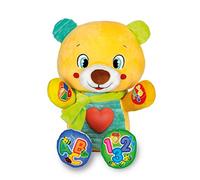 Clementoni Lele Coccole E Parole Orsetto Peluche Parlante Interattivo Gioco Educativo Prima Infanzia, 6 Mesi, 17398, Multicolore