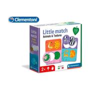 CLEMENTONI LITTLE MATCH PUZZLE AD INCASTRO TEMA ANIMALI GIOCO PER BAMBINI 2+