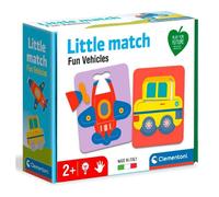 CLEMENTONI LITTLE MATCH PUZZLE AD INCASTRO TEMA VEICOLI GIOCO PER BAMBINI 2+