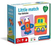 Clementoni- Little Match-Si Parte-6 Mini, Tessere Puzzle a Incastro, Gioco educativo Bambini 2 Anni, Made in Italy, Multicolore, 16325