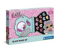 Clementoni- LOL L.O.L. -Glam Make Up-Trousse, Cofanetto con Trucchi Lavabili, Se
