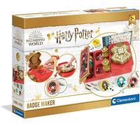 Clementoni Macchina Laboratorio, Set per Creare Spille Harry Potter-Gioco Creativo 7 Anni-Made in Italy, Multicolore, 18669
