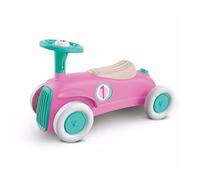 Clementoni Macchinina Cavalcabile in Plastica 100%, Riciclata-Made in Italy, Play for Future, Gioco Primi Passi, 12 mesi+, 17308, Rosa