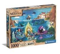 PUZZLE 1000pz. DISNEY MAPS LITTLE MERMAI