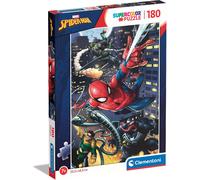 Clementoni Marvel Spider Man Supercolor - Puzzle 180 Pezzi per Bambini da 7+ Anni - 29782
