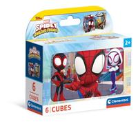 Clementoni Puzzle Cubo Marvel Spidey & His Amazing Friends 6 pezzi Bambini 2 anni Multicolore