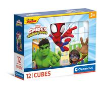 Clementoni- Marvel Spidey And His Amazing Friends Friends-12 Pezzi Bambini 3 Ann