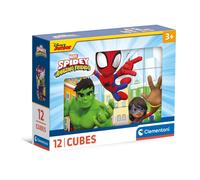 Clementoni Marvel Spidey e i Suoi Fantastici Amici Puzzle 12 Cubi