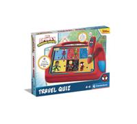 Clementoni - marvel spidey - travel quiz - gioco educativo, 16806