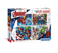 Clementoni Marvel The Avengers Puzzle Per ragazzi 5+ anni 4 pezzi