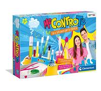 Clementoni- Me Contro Te-Pazzi per La Chimica Gioco Creativo, Multicolore, 19200