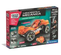 Clementoni - Mechanichs - Laboratorio di Meccanica - Kit di Costruzione Motorizzato per Bambini - Modellino per Montare e Sviluppare la Creatività - Adatto per Bambini a partire da 8 Anni - 55563