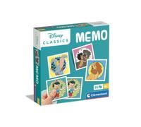Clementoni - memo disney classics - gioco educativo, 18298