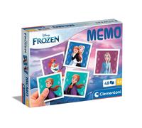Clementoni - Mémo Disney Frozen Pocket - Gioco educativo con 48 gettoni per abbinare i tuoi personaggi preferiti, giocattolo per bambini 4-6 anni, made in Italy, 18314