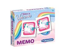 Clementoni Memo Pocket Unicorno, Multicolore, Taglia Unica, 18032