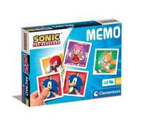 Clementoni Educational Game Memo Pocket Sonic 48 Tiles - Game For Children 3-5 Y