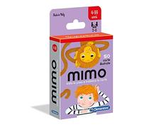 Clementoni - Mimo, Mazzo di 50 Carte per Imitare Pose e Indovinare l'Azione, per Bambini 4+ Anni e Tutta la Famiglia, 2-6 Giocatori, Idea Regalo Made in Italy, Lingua Italiana, 16174