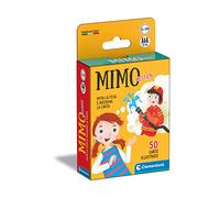 Clementoni - Mimo Mestieri, Mazzo di 50 Carte per Imitare Pose e Indovinare l'Azione, per Bambini 5+ Anni e Tutta la Famiglia, 2-6 Giocatori, Idea Regalo Made in Italy, Lingua Italiana, 16732