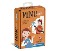 Clementoni - Mimo Mestieri, Mazzo di 50 Carte per Imitare Pose e Indovinare l'Azione, per Bambini 5+ Anni e Tutta la Famiglia, 2-6 Giocatori, Idea Regalo Made in Italy, Lingua Italiana, 16732