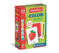 Clementoni Sapientino Montessori - Carte Colori, Gioco Educativo Montessori Bambini 2 5 Anni, Flashcards per Imparare i Colori e le Loro Gradazioni, Made in Italy, Lingua Italiana, 16836