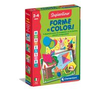 Clementoni Sapientino Montessori - Forme e Colori, Gioco Educativo Bambini 2-4 Anni, 8 Puzzle a Incastro, Metodo Montessoriano per Imparare Forme e Colori, Made in Italy, Lingua Italiana, 16847