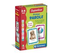 Clementoni Montessori - Prime Parole, Gioco Educativo Metodo Montessoriano per Bambini 2-5 Anni, 48 Carte Illustrate per Imparare i Nomi degli Animali e Oggetti, Made in Italy, Lingua Italiana, 16835
