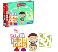 Clementoni Sapientino Montessori - Prime Scoperte, Gioco Educativo Metodo Montessoriano Bambini 1-3 Anni, per Scoprire Forme, Colori e Texture Tattili, Made in Italy, Lingua Italiana, 16469