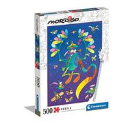 Clementoni Mordillo The Journey-500 Pezzi-Puzzle Adulti, Made In Italy, Multicolore, 35133