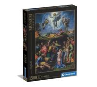 Clementoni - Museum Collection Puzzle 1500 Pezzi per Adulti e Ragazzi, Illustrazione Trasfigurazione di Raffaello Sanzio, Idea Regalo, Made in Italy, 59,2 x 84,3 cm, 31698