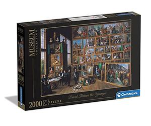 Clementoni - Museum Collection Puzzle 2000 Pezzi per Adulti e Ragazzi, Illustrazione Archduke Leopold Wilhelm di David Teniers il Giovane, Idea Regalo, Made in Italy, 97,5 x 66,8 cm, 32576
