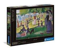 Clementoni - Puzzle Seurat Georges - Una domenica pomeriggio sull'isola di La Grande - 1000 Pezzi