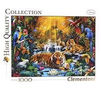 Clementoni-Mystic Tigers Puzzle, 1000 Pezzi, Multicolore, 39380