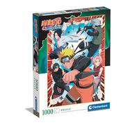 Clementoni 39833 Naruto Shippuden Shippuden-1000 Pieces Jigsaw Puzzle, Vertical,