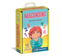 Clementoni - Nascondino, Mazzo di 50 Carte Illustrate, Gioco di Strategia e Osservazione per Bambini 5+ Anni, 2-4 Giocatori, Idea Regalo, Made in Italy, Lingua Italiana, 16584
