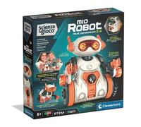 Clementoni Scienza e Gioco Robotics - Mio Robot 2.0 per Bambini 8+ Anni, Kit di Robotica per Costruire e Programmare Robot, Stimola Abilità Logiche, Made in Italy, Lingua Italiana, 19444