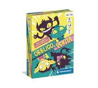Clementoni - Obbligo o Verità, Mazzo di 40 Carte Illustrate, Party Game per Bambini 8+ Anni, 2-8 Giocatori, Idea Regalo, Made in Italy, Lingua Italiana, 16585