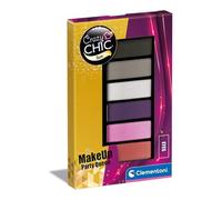 Clementoni Occhi per Adolescenti pazzi Chic: Ombre Regine per Feste, Trucchi sicuri e antiallergici, Set di Cosmetici per Ragazze 9 Anni, Facile da Lavare con Acqua, Multicolore - 18835