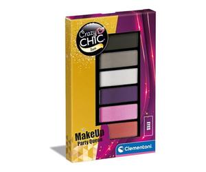 Clementoni Occhi per Adolescenti pazzi Chic: Ombre Regine per Feste, Trucchi sicuri e antiallergici, Set di Cosmetici per Ragazze 9 Anni, Facile da Lavare con Acqua, Multicolore - 18835