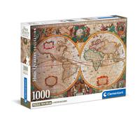 Clementoni Old map Puzzle 1000 pz Mappe