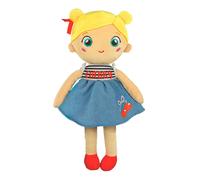 Plush soft doll blue cherry