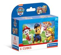 Clementoni Paw Patrol-6 Pezzi Bambini 2 Anni, Cartoni Animati, Puzzle Cubi, Made In Italy, Multicolore, 40658