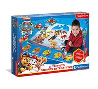 Clementoni Paw Patrol-Tappeto Gigante Gioco educativo elettronico con Penna inte