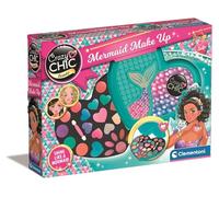Clementoni Pazzo Chic Simpatico Kit Trucco Sirena per Bambini, 6 Anni Plus - 18858