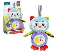 Clementoni Peluche Gufo Interattivo Con Luce Notturna 17801