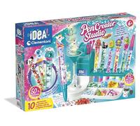 Clementoni - Pen Creator Studio: kit personalizzato per la creazione di penne per bambini, arti e mestieri (6+ anni)